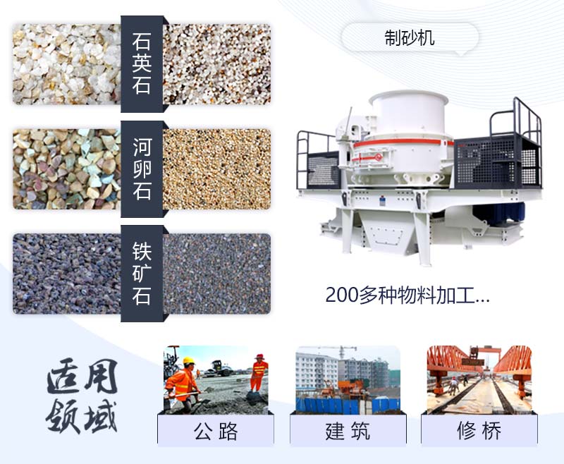 制砂機(jī)用途展示